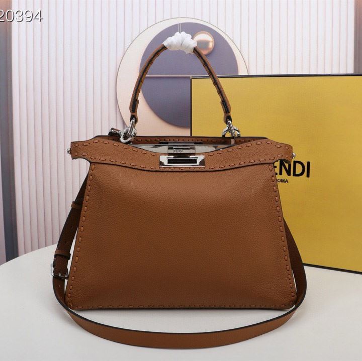 F**di top handle bags
